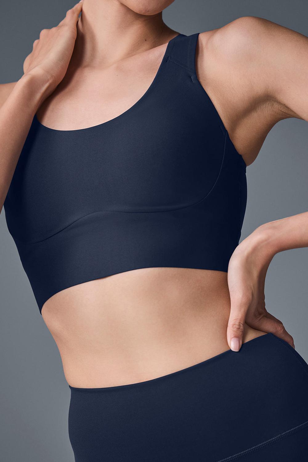 Sujetador Deportivo Alo Yoga Airlift Empower Mujer Azul Marino | Colombia  KGXD-02614