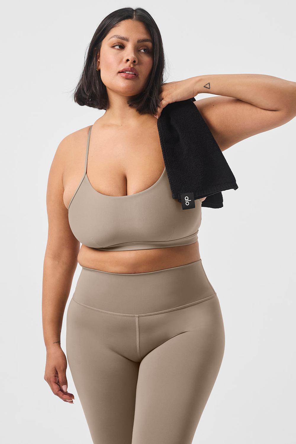 Sujetador Deportivo Alo Yoga Airlift Intrigue Mujer Gravel | Colombia  IKDB-35097