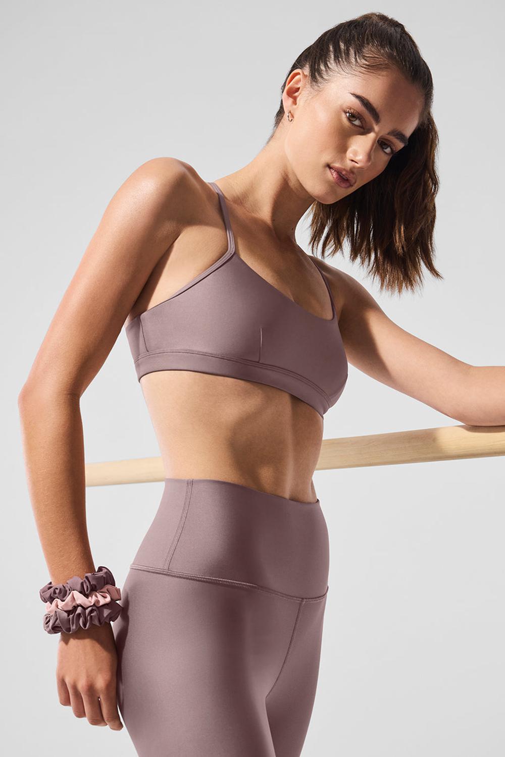 Sujetador Deportivo Alo Yoga Airlift Intrigue Mujer Mushroom | Colombia  THGX-51692
