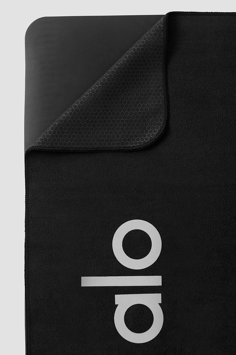 Toalla Alo Yoga Grounded No-Slip Hombre Negras | Colombia  QKPO-94850
