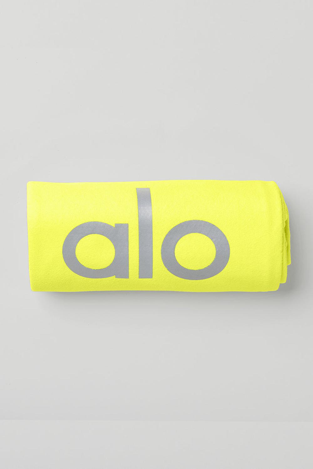 Toalla Alo Yoga Grounded No-Slip Mujer Highlighter | Colombia  VUXN-05143