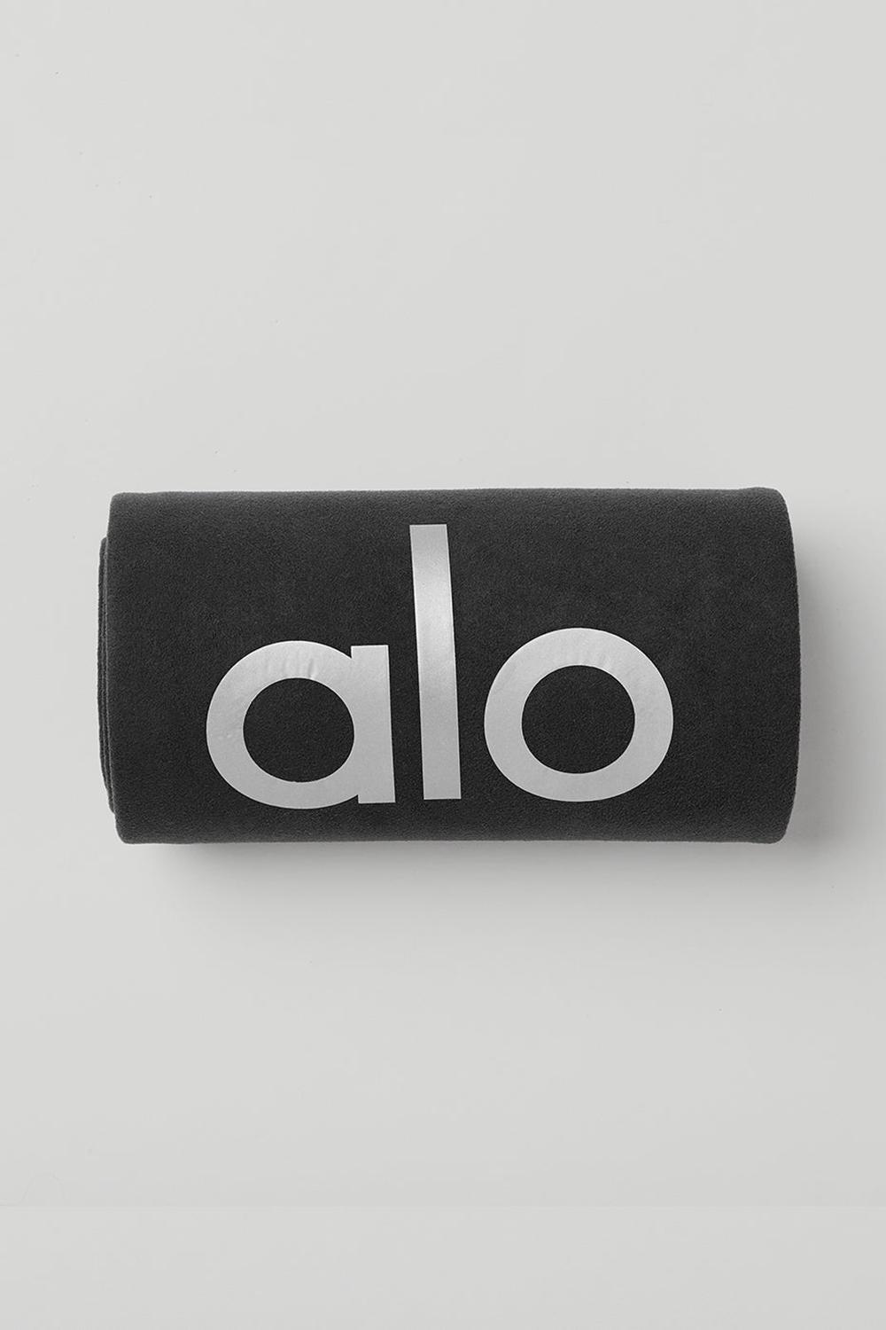 Toalla Alo Yoga Grounded No-Slip Mujer Negras | Colombia  OBPW-82610