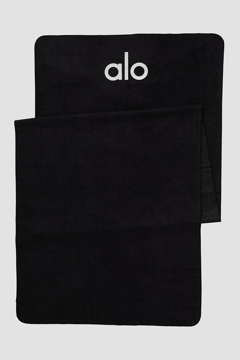 Toalla Alo Yoga Grounded No-Slip Mujer Negras | Colombia  OBPW-82610
