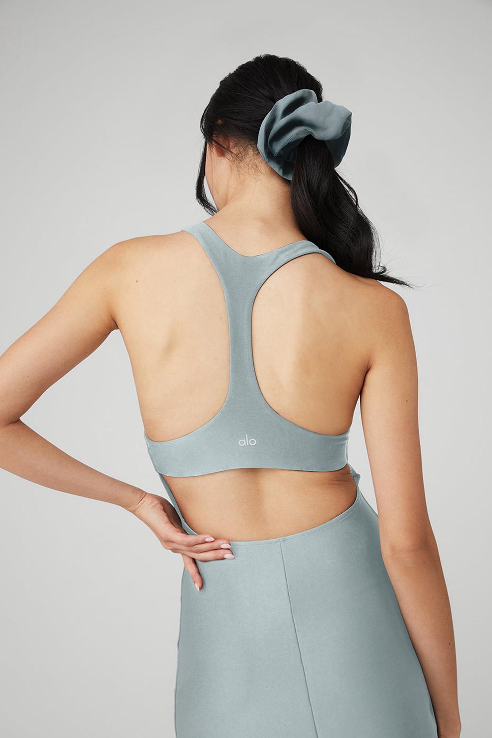 Vestido Alo Yoga Airlift Fly Mujer Gris | Colombia  HYFD-75063