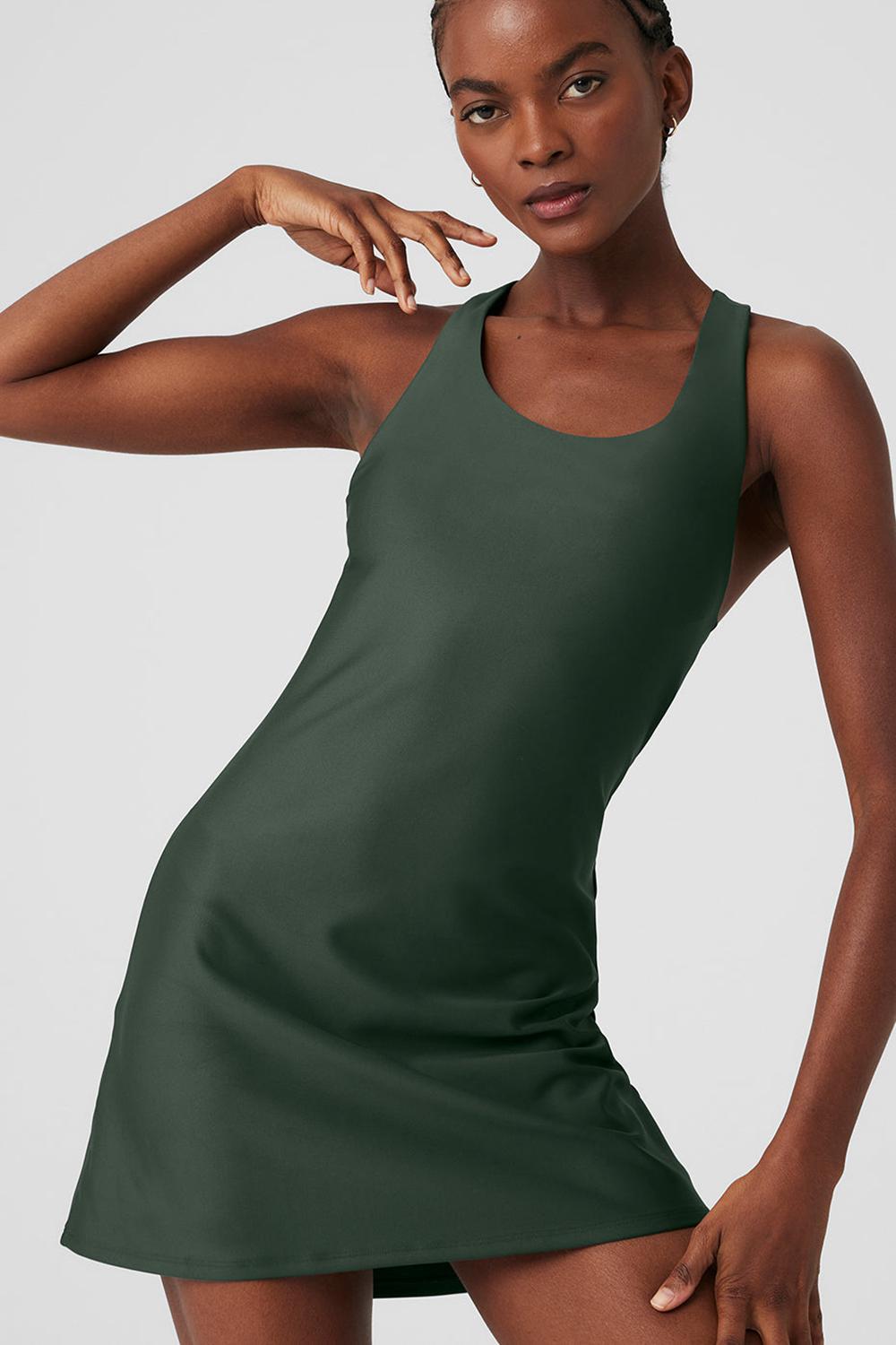 Vestido Alo Yoga Airlift Fly Mujer Verde Menta | Colombia  OKST-27493