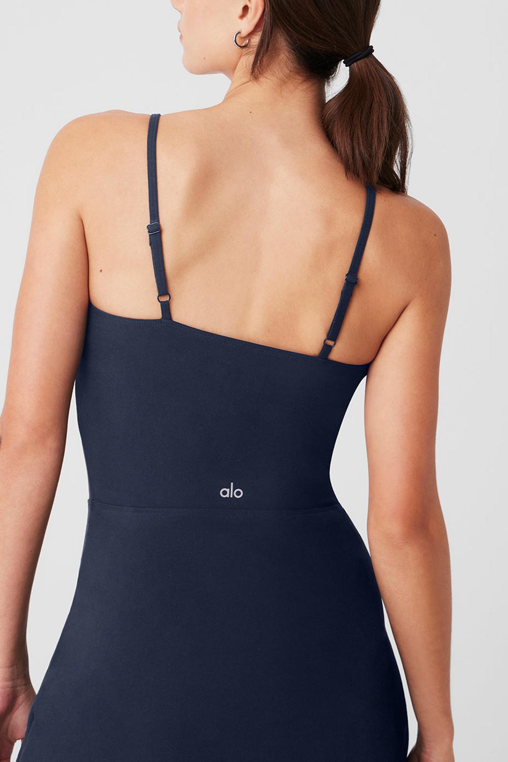Vestido Alo Yoga Alosoft Courtside Tennis Mujer Azul Marino | Colombia  KYMW-81360