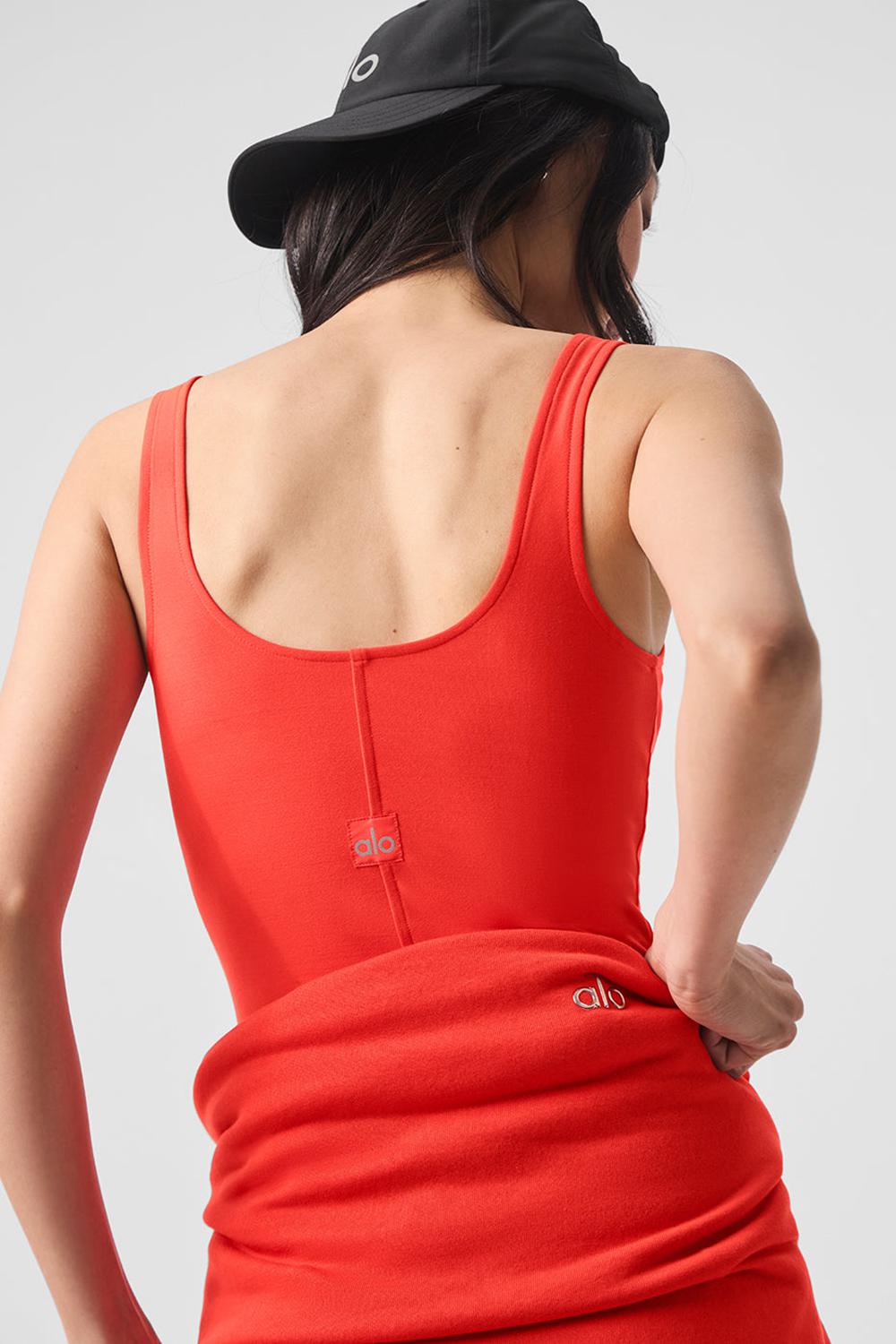 Vestido Alo Yoga Alosoft Head Start Mujer Rojas | Colombia  YNLH-20968