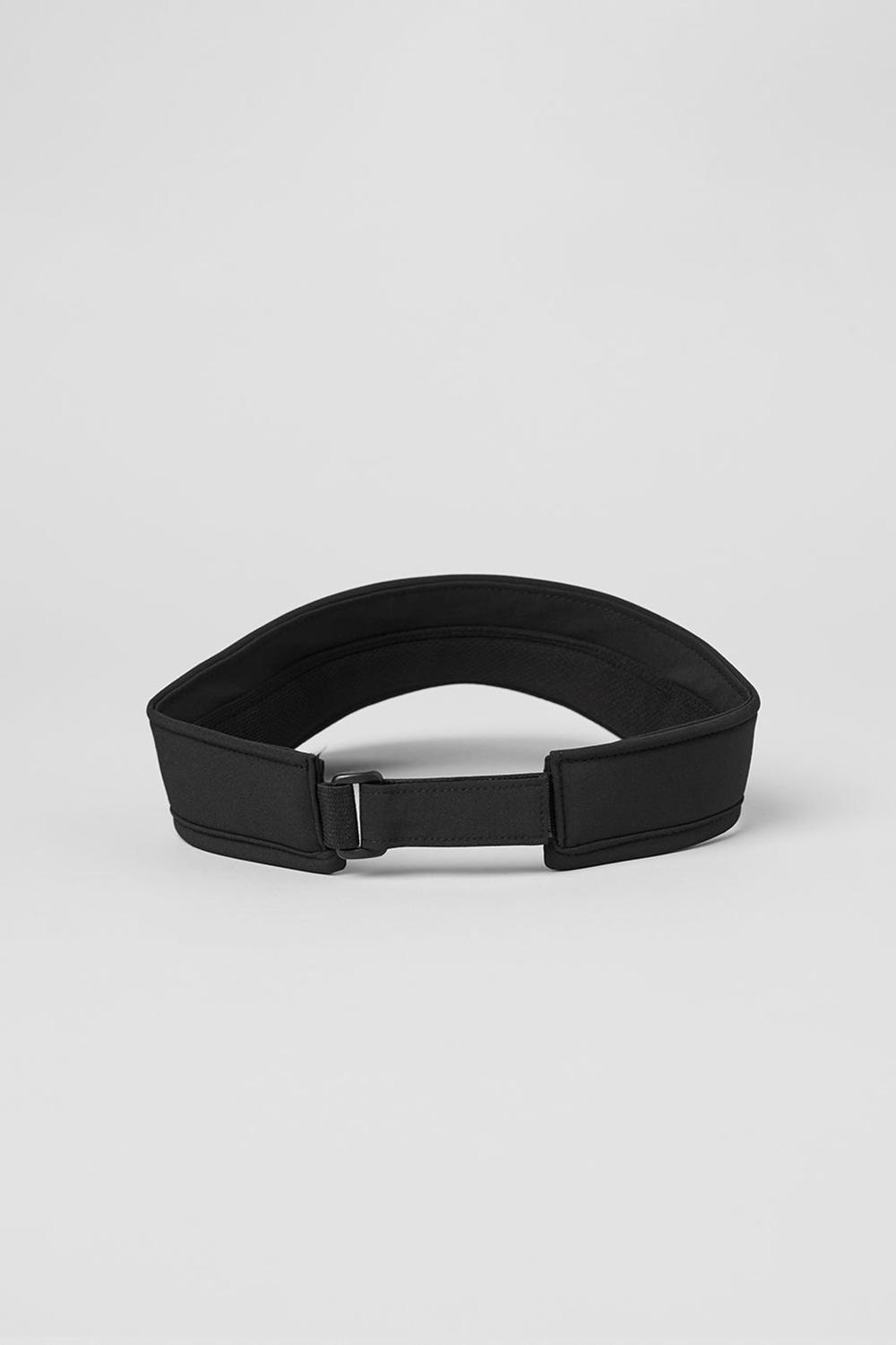 Visor Alo Yoga Performance Eclipse Hombre Negras | Colombia  PZBX-50938