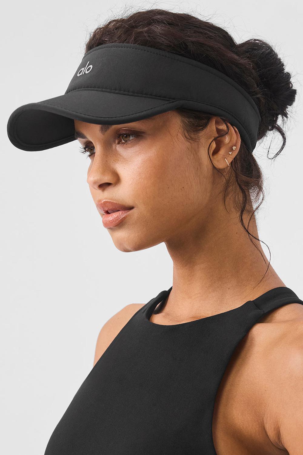 Visor Alo Yoga Performance Eclipse Hombre Negras | Colombia  PZBX-50938