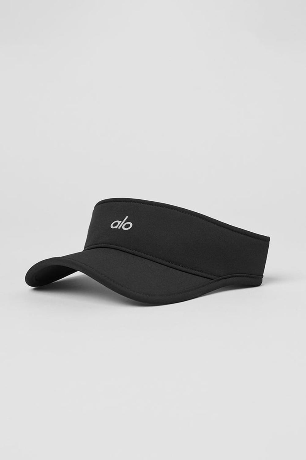 Visor Alo Yoga Performance Eclipse Hombre Negras | Colombia  PZBX-50938