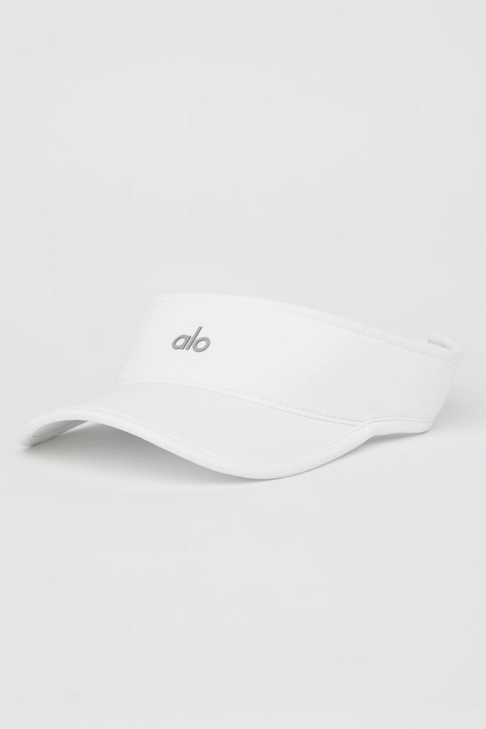 Visor Alo Yoga Performance Eclipse Hombre Blancas | Colombia  OMFN-02164